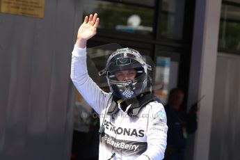 World © Octane Photographic Ltd. Saturday 10th May 2014. Circuit de Catalunya - Spain - Formula 1 Qualifying. Mercedes AMG Petronas F1 W05 Hybrid - Nico Rosberg. Digital Ref: 0936cb7d9906