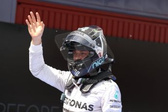 World © Octane Photographic Ltd. Saturday 10th May 2014. Circuit de Catalunya - Spain - Formula 1 Qualifying. Mercedes AMG Petronas F1 W05 Hybrid - Nico Rosberg. Digital Ref: 0936cb7d9912
