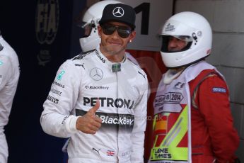 World © Octane Photographic Ltd. Saturday 10th May 2014. Circuit de Catalunya - Spain - Formula 1 Qualifying. Mercedes AMG Petronas F1 W05 Hybrid – Lewis Hamilton. Digital Ref: 0936cb7d9988