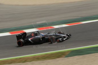 World © Octane Photographic Ltd. Saturday 10th May 2014. Circuit de Catalunya - Spain - Formula 1 Qualifying. Sauber C33 – Adrian Sutil. Digital Ref: 0936lb1d3939