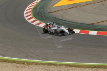 World © Octane Photographic Ltd. Saturday 10th May 2014. Circuit de Catalunya - Spain - Formula 1 Qualifying. Williams Martini Racing FW36 – Valtteri Bottas Digital Ref: 0936lb1d3973