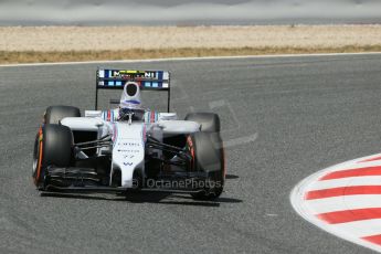 World © Octane Photographic Ltd. Saturday 10th May 2014. Circuit de Catalunya - Spain - Formula 1 Qualifying. Williams Martini Racing FW36 – Valtteri Bottas Digital Ref: 0936lb1d7529