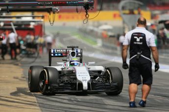 World © Octane Photographic Ltd. Saturday 10th May 2014. Circuit de Catalunya - Spain - Formula 1 Qualifying. Williams Martini Racing FW36 – Valtteri Bottas Digital Ref: 0936lb1d8030