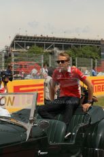 World © Octane Photographic Ltd. Sunday 11th May 2014. Circuit de Catalunya - Spain - Formula 1 Driver Parade. Marussia F1 Team MR03 - Max Chilton. Digital Ref: