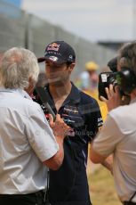 World © Octane Photographic Ltd. Sunday 11th May 2014. Circuit de Catalunya - Spain - Formula 1 Driver Parade. Infiniti Red Bull Racing RB10 – Daniel Ricciardo. Digital Ref: