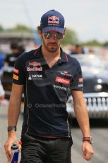 World © Octane Photographic Ltd. Sunday 11th May 2014. Circuit de Catalunya - Spain - Formula 1 Driver Parade. Scuderia Toro Rosso STR9 - Jean-Eric Vergne. Digital Ref: