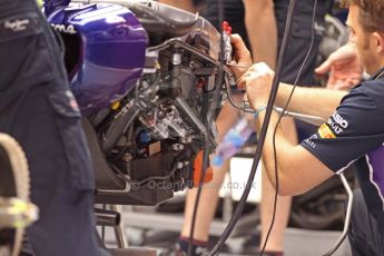 World © Octane Photographic Ltd. Sunday 11th May 2014. Circuit de Catalunya - Spain - Formula 1 Pit;ane. Infiniti Red Bull Racing RB10 - Sebastian Vettel. Digital Ref:
