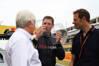 World © Octane Photographic Ltd. Sunday 11th May 2014. Circuit de Catalunya, Barcelona, Spain. F1/GP2/GP3 Mercedes SLS AMG Safety Car with Herbie Blash, Alexander Wurz and Berndt Maylander. Digital Ref :