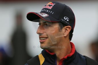 World © Octane Photographic Ltd. Sunday 11th May 2014. Circuit de Catalunya - Spain - Formula 1 Paddock. Infiniti Red Bull Racing RB10 – Daniel Ricciardo. Digital Ref: