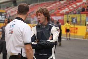 World © Octane Photographic Ltd. Sunday 11th May 2014. GP2 Race 2 – Circuit de Catalunya, Barcelona, Spain. F1/GP2/GP3 Mercedes SLS AMG Safety Car with Marco Cordello (GP2). Digital Ref :