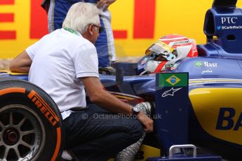 World © Octane Photographic Ltd. Sunday 11th May 2014. GP2 Race 2 – Circuit de Catalunya, Barcelona, Spain. Felipe Nasr - Carlin. Digital Ref :