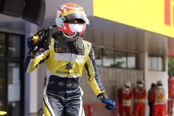 World © Octane Photographic Ltd. Sunday 11th May 2014. GP2 Race 2 – Circuit de Catalunya, Barcelona, Spain. Felipe Nasr - Carlin. Digital Ref :