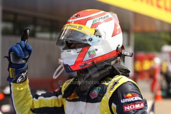 World © Octane Photographic Ltd. Sunday 11th May 2014. GP2 Race 2 – Circuit de Catalunya, Barcelona, Spain. Felipe Nasr - Carlin. Digital Ref :