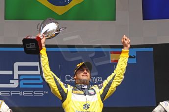 World © Octane Photographic Ltd. Sunday 11th May 2014. GP2 Race 2 – Circuit de Catalunya, Barcelona, Spain. Felipe Nasr - Carlin. Digital Ref :