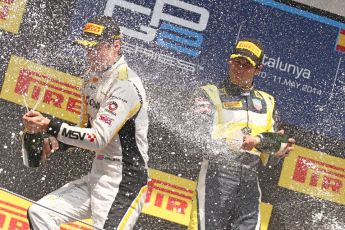 World © Octane Photographic Ltd. Sunday 11th May 2014. GP2 Race 2 – Circuit de Catalunya, Barcelona, Spain. Jolyon Palmer - DAMS. Digital Ref :