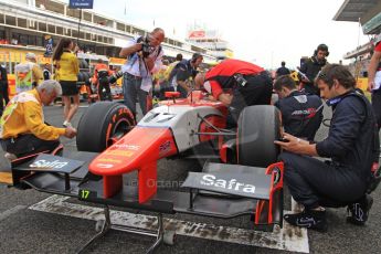 World © Octane Photographic Ltd. Sunday 11th May 2014. GP2 Race 2 – Circuit de Catalunya, Barcelona, Spain. Tom Dillmann - Arden International. Digital Ref :