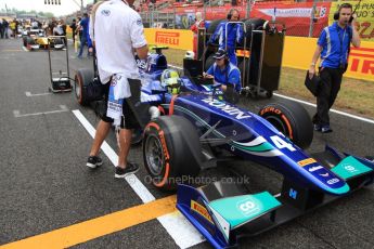 World © Octane Photographic Ltd. Sunday 11th May 2014. GP2 Race 2 – Circuit de Catalunya, Barcelona, Spain. Julian Leal - Carlin. Digital Ref :