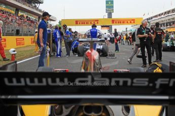 World © Octane Photographic Ltd. Sunday 11th May 2014. GP2 Race 2 – Circuit de Catalunya, Barcelona, Spain. Jolyon Palmer - DAMS. Digital Ref :