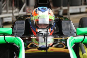 World © Octane Photographic Ltd. Sunday 11th May 2014. GP3 Race 2 – Circuit de Catalunya, Barcelona, Spain. Richie Stanaway - Status Grand Prix. Digital Ref : 0940cb7d0516