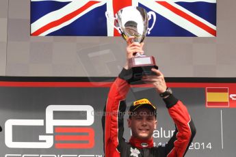 World © Octane Photographic Ltd. Sunday 11th May 2014. GP3 Race 2 – Circuit de Catalunya, Barcelona, Spain. Dean Stoneman (1st) - Marussia Manor Racing. Digital Ref : 0940cb7d0688