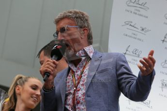 World © Octane Photographic Ltd. Thursday 8th May 2014. Circuit de Catalunya - Spain - Formula 1 Podium. Eddie Jordan Digital Ref: