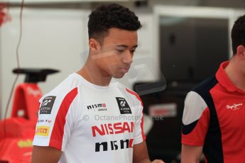 World © Octane Photographic Ltd. Thursday 8th May 2014. GP3 Paddock – Circuit de Catalunya, Barcelona, Spain. Jann Mardenborough - Arden International. Digital Ref : 0923cb1d2819