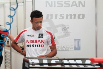 World © Octane Photographic Ltd. Thursday 8th May 2014. GP3 Paddock – Circuit de Catalunya, Barcelona, Spain. Jann Mardenborough - Arden International. Digital Ref : 0923cb1d2839