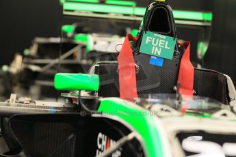 World © Octane Photographic Ltd. Thursday 8th May 2014. GP3 Paddock – Circuit de Catalunya, Barcelona, Spain. Richie Stanaway - Status Grand Prix. Digital Ref : 0923cb1d2865