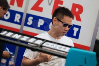 World © Octane Photographic Ltd. Thursday 8th May 2014. GP3 Paddock – Circuit de Catalunya, Barcelona, Spain. Adderly Fong - Jenzer Motorsport. Digital Ref : 0923cb1d2874