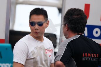 World © Octane Photographic Ltd. Thursday 8th May 2014. GP3 Paddock – Circuit de Catalunya, Barcelona, Spain. Adderly Fong - Jenzer Motorsport. Digital Ref : 0923cb1d2878