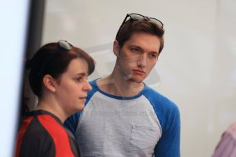 World © Octane Photographic Ltd. Thursday 8th May 2014. GP3 Paddock – Circuit de Catalunya, Barcelona, Spain. Nelson Mason - Hilmer Motorsport. Digital Ref : 0923cb1d2883