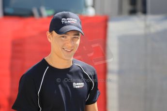 World © Octane Photographic Ltd. Thursday 8th May 2014. GP2 Paddock – Circuit de Catalunya, Barcelona, Spain. Artem Markelov - RT Russian Time. Digital Ref : 0923cb1d2932