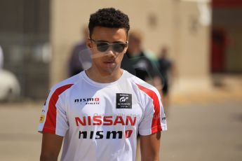 World © Octane Photographic Ltd. Thursday 8th May 2014. GP3 Paddock – Circuit de Catalunya, Barcelona, Spain. Jann Mardenborough - Arden International. Digital Ref : 0923cb1d2955