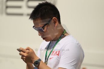 World © Octane Photographic Ltd. Thursday 8th May 2014. GP3 Paddock – Circuit de Catalunya, Barcelona, Spain. Adderly Fong - Jenzer Motorsport. Digital Ref : 0923cb1d2986