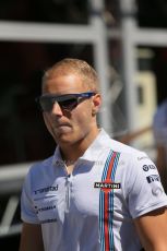 World © Octane Photographic Ltd. Thursday 8th May 2014. Circuit de Catalunya - Spain - Formula 1 Paddock. Williams Martini Racing FW36 – Valtteri Bottas Digital Ref: 0922lb1d2759