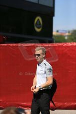World © Octane Photographic Ltd. Thursday 8th May 2014. Circuit de Catalunya - Spain - Formula 1 Paddock. McLaren Mercedes MP4/29 – Kevin Magnussen. Digital Ref: 0922lb1d2763