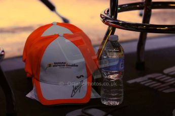 World © Octane Photographic Ltd. F1 USA GP, Austin, Texas, Circuit of the Americas (COTA). Wednesday 30th October 2014 – Fans Forum, Gibson Bar. Sergio Perez – Sahara Force India. Digital Ref : 1142LB1D7061
