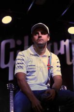World © Octane Photographic Ltd. F1 USA GP, Austin, Texas, Circuit of the Americas (COTA). Wednesday 30th October 2014 – Fans Forum, Gibson Bar. Felipe Massa – Williams Martini Racing. Digital Ref : 1142LB1D7158