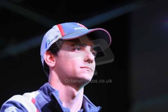 World © Octane Photographic Ltd. F1 USA GP, Austin, Texas, Circuit of the Americas (COTA). Wednesday 30th October 2014 – Fans Forum, Gibson Bar. Esteban Gutierrez – Sauber F1 Team. Digital Ref : 1142LB1D7207