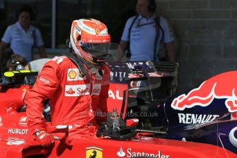 World © Octane Photographic Ltd. Saturday 1st November 2014, F1 USA GP, Austin, Texas, Circuit of the Americas (COTA) - Qualifying. Scuderia Ferrari F14T – Kimi Raikkonen. Digital Ref: 1149LB1D0352