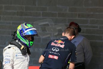 World © Octane Photographic Ltd. Saturday 1st November 2014, F1 USA GP, Austin, Texas, Circuit of the Americas (COTA) - Qualifying. Williams Martini Racing FW36 – Felipe Massa. Digital Ref: 1149LB1D0404
