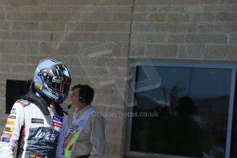 World © Octane Photographic Ltd. Saturday 1st November 2014, F1 USA GP, Austin, Texas, Circuit of the Americas (COTA) - Qualifying. Sauber C33 – Adrian Sutil. Digital Ref: 1149LB1D0406