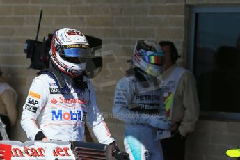 World © Octane Photographic Ltd. Saturday 1st November 2014, F1 USA GP, Austin, Texas, Circuit of the Americas (COTA) - Qualifying. McLaren Mercedes MP4/29 – Kevin Magnussen. Digital Ref: 1149LB1D0414