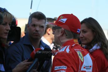 World © Octane Photographic Ltd. Saturday 1st November 2014, F1 USA GP, Austin, Texas, Circuit of the Americas (COTA) - Qualifying. Scuderia Ferrari F14T – Kimi Raikkonen. Digital Ref: 1149LB1D0513