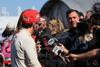 World © Octane Photographic Ltd. Saturday 1st November 2014, F1 USA GP, Austin, Texas, Circuit of the Americas (COTA) - Qualifying. Scuderia Ferrari F14T - Fernando Alonso. Digital Ref: 1149LB1D0521