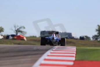 World © Octane Photographic Ltd. Friday 31st October 2014, F1 USA GP, Austin, Texas, Circuit of the Americas (COTA) - Practice 1. Infiniti Red Bull Racing RB10 - Sebastian Vettel. Digital Ref: 1144LB1D7530