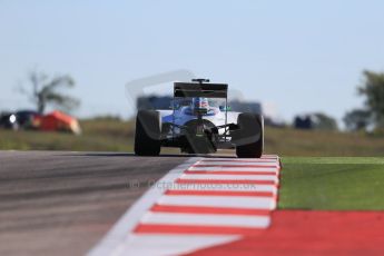 World © Octane Photographic Ltd. Friday 31st October 2014, F1 USA GP, Austin, Texas, Circuit of the Americas (COTA) - Practice 1. Williams Martini Racing FW36 – Felipe Massa. Digital Ref: 1144LB1D7595