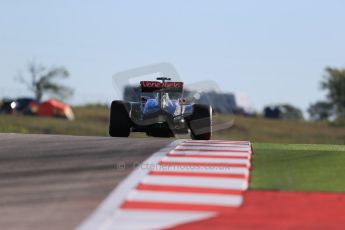 World © Octane Photographic Ltd. Friday 31st October 2014, F1 USA GP, Austin, Texas, Circuit of the Americas (COTA) - Practice 1. Lotus F1 Team E22 - Romain Grosjean. Digital Ref: 1144LB1D7635