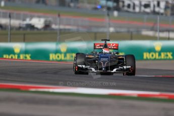World © Octane Photographic Ltd. Friday 31st October 2014, F1 USA GP, Austin, Texas, Circuit of the Americas (COTA) - Practice 1. Sauber C33 – Adrian Sutil. Digital Ref: 1144LB1D7982
