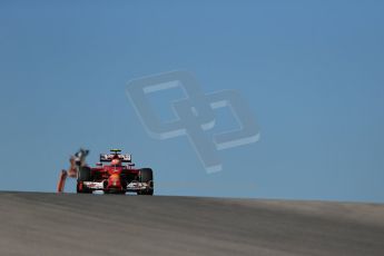 World © Octane Photographic Ltd. Friday 31st October 2014, F1 USA GP, Austin, Texas, Circuit of the Americas (COTA) - Practice 1. Scuderia Ferrari F14T – Kimi Raikkonen. Digital Ref: 1144LB1D8506